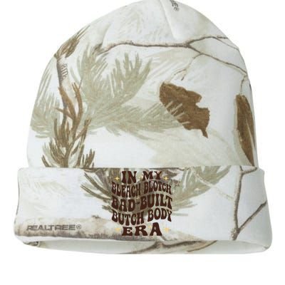 Bleach Blonde Bad Built Butch Body Kati Licensed 12" Camo Beanie