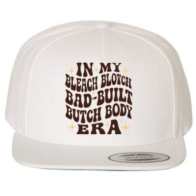 Bleach Blonde Bad Built Butch Body Wool Snapback Cap