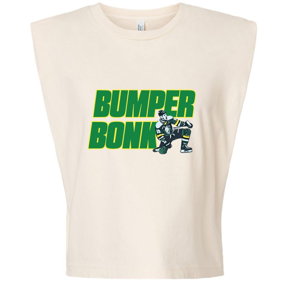 Bumper Bonk Garment-Dyed Women's Muscle Tee