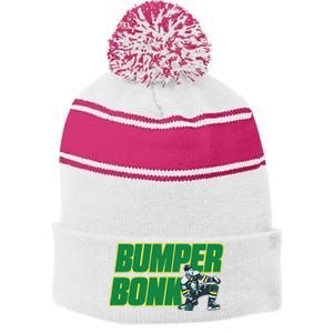 Bumper Bonk Stripe Pom Pom Beanie