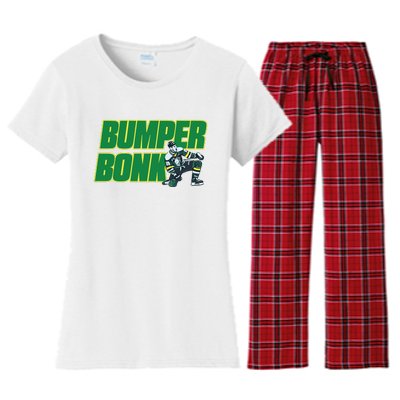 Bumper Bonk Women's Flannel Pajama Set