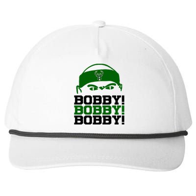 Bobby Bobby Bobby Milwaukee Basketball Snapback Five-Panel Rope Hat