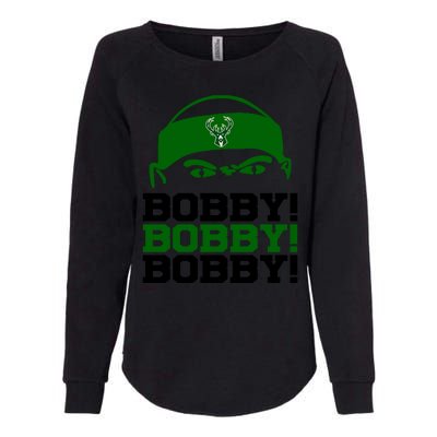 Bobby Bobby Bobby Milwaukee Basketball Womens California Wash Sweatshirt