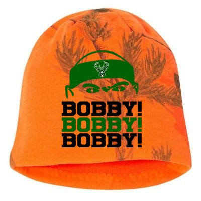 Bobby Bobby Bobby Milwaukee Basketball Kati - Camo Knit Beanie