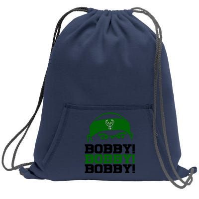 Bobby Bobby Bobby Milwaukee Basketball Sweatshirt Cinch Pack Bag