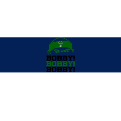 Bobby Bobby Bobby Milwaukee Basketball Bumper Sticker