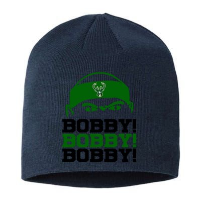 Bobby Bobby Bobby Milwaukee Basketball Sustainable Beanie