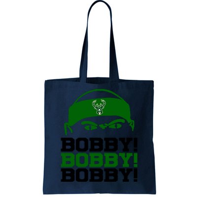 Bobby Bobby Bobby Milwaukee Basketball Tote Bag