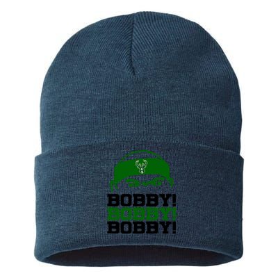 Bobby Bobby Bobby Milwaukee Basketball Sustainable Knit Beanie