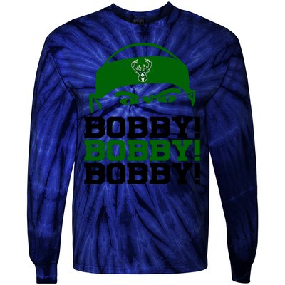 Bobby Bobby Bobby Milwaukee Basketball Tie-Dye Long Sleeve Shirt