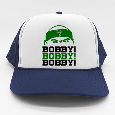 Bobby Bobby Bobby Milwaukee Basketball Trucker Hat