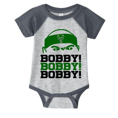 Bobby Bobby Bobby Milwaukee Basketball Infant Baby Jersey Bodysuit