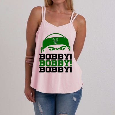 Bobby Bobby Bobby Milwaukee Basketball Women's Strappy Tank