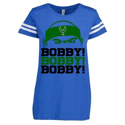 Bobby Bobby Bobby Milwaukee Basketball Enza Ladies Jersey Football T-Shirt