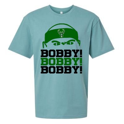 Bobby Bobby Bobby Milwaukee Basketball Sueded Cloud Jersey T-Shirt