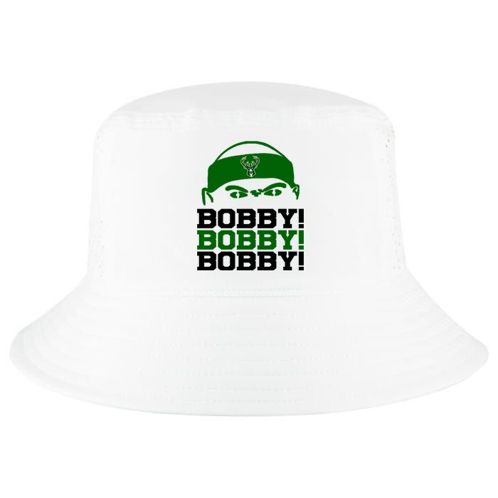 Bobby Bobby Bobby Milwaukee Basketball Cool Comfort Performance Bucket Hat