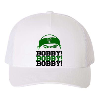 Bobby Bobby Bobby Milwaukee Basketball Yupoong Adult 5-Panel Trucker Hat