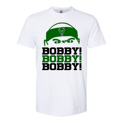 Bobby Bobby Bobby Milwaukee Basketball Softstyle CVC T-Shirt