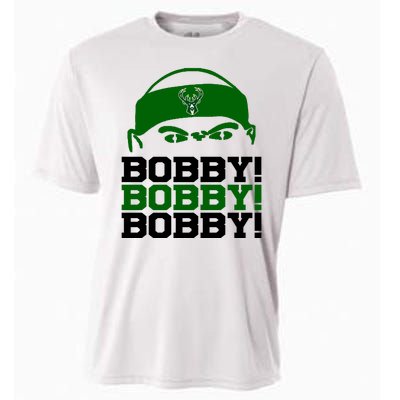 Bobby Bobby Bobby Milwaukee Basketball Cooling Performance Crew T-Shirt