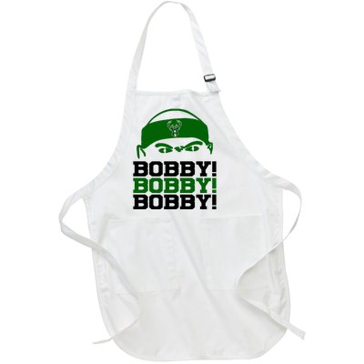 Bobby Bobby Bobby Milwaukee Basketball Full-Length Apron With Pockets