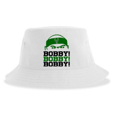 Bobby Bobby Bobby Milwaukee Basketball Sustainable Bucket Hat