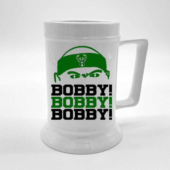 Bobby Bobby Bobby Milwaukee Basketball Beer Stein