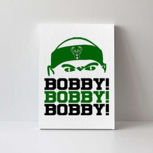 Bobby Bobby Bobby Milwaukee Basketball Canvas