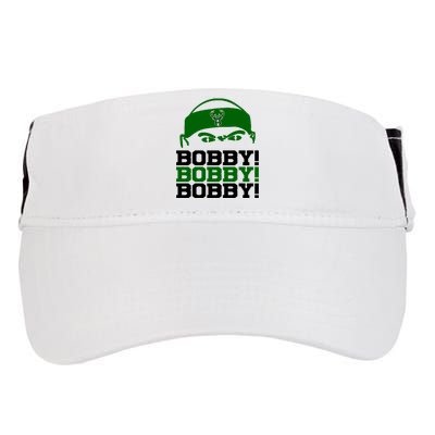 Bobby Bobby Bobby Milwaukee Basketball Adult Drive Performance Visor