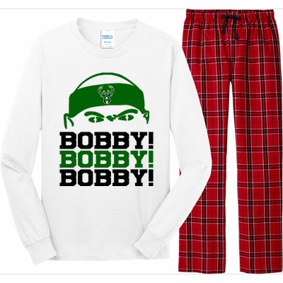 Bobby Bobby Bobby Milwaukee Basketball Long Sleeve Pajama Set