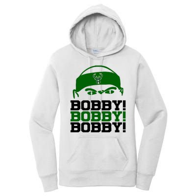 Bobby Bobby Bobby Milwaukee Basketball Women's Pullover Hoodie