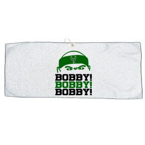 Bobby Bobby Bobby Milwaukee Basketball Large Microfiber Waffle Golf Towel