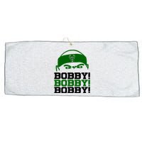 Bobby Bobby Bobby Milwaukee Basketball Large Microfiber Waffle Golf Towel