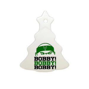 Bobby Bobby Bobby Milwaukee Basketball Ceramic Tree Ornament