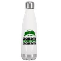 Bobby Bobby Bobby Milwaukee Basketball Stainless Steel Insulated Water Bottle