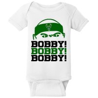 Bobby Bobby Bobby Milwaukee Basketball Baby Bodysuit