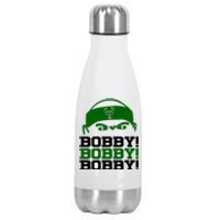 Bobby Bobby Bobby Milwaukee Basketball Stainless Steel Insulated Water Bottle