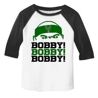 Bobby Bobby Bobby Milwaukee Basketball Toddler Fine Jersey T-Shirt