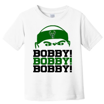 Bobby Bobby Bobby Milwaukee Basketball Toddler T-Shirt