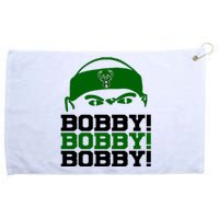 Bobby Bobby Bobby Milwaukee Basketball Grommeted Golf Towel