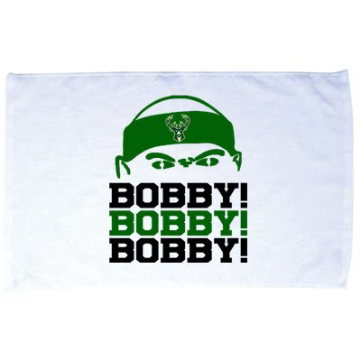 Bobby Bobby Bobby Milwaukee Basketball Microfiber Hand Towel