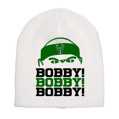 Bobby Bobby Bobby Milwaukee Basketball Short Acrylic Beanie