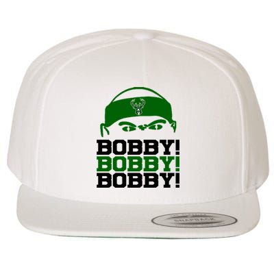 Bobby Bobby Bobby Milwaukee Basketball Wool Snapback Cap