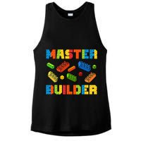 Brick Builder Building Blocks Brick Master Builder Ladies PosiCharge Tri-Blend Wicking Tank