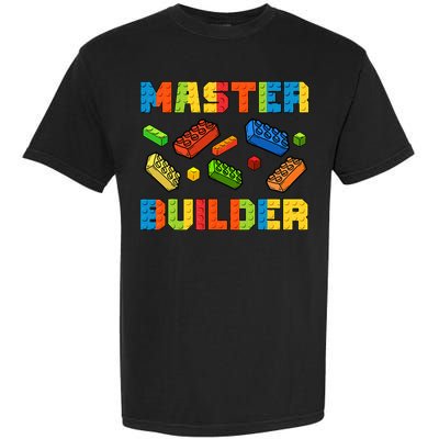 Brick Builder Building Blocks Brick Master Builder Garment-Dyed Heavyweight T-Shirt