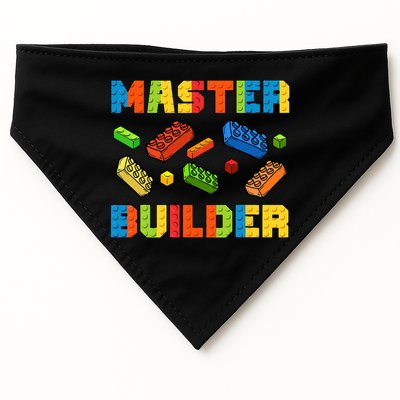 Brick Builder Building Blocks Brick Master Builder USA-Made Doggie Bandana