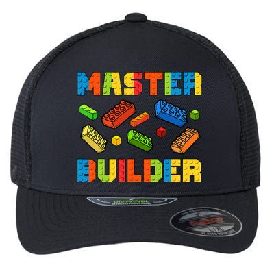 Brick Builder Building Blocks Brick Master Builder Flexfit Unipanel Trucker Cap