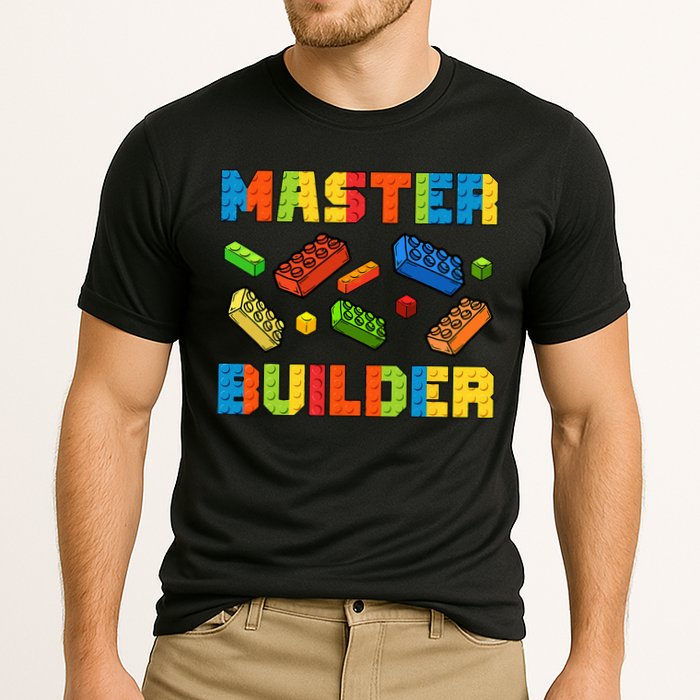 Brick Builder Building Blocks Brick Master Builder Performance Shirt
