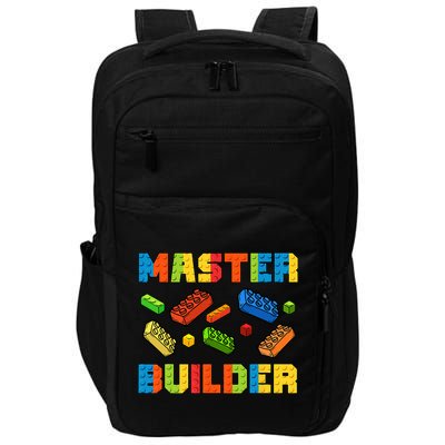 Brick Builder Building Blocks Brick Master Builder Impact Tech Backpack