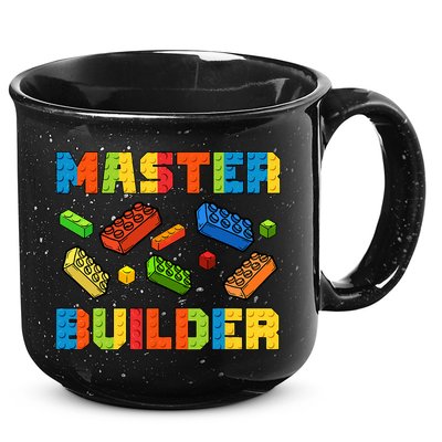 Brick Builder Building Blocks Brick Master Builder 15oz Campfire Ceramic Mug