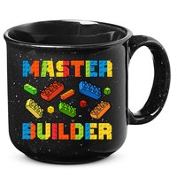 Brick Builder Building Blocks Brick Master Builder 15oz Campfire Ceramic Mug